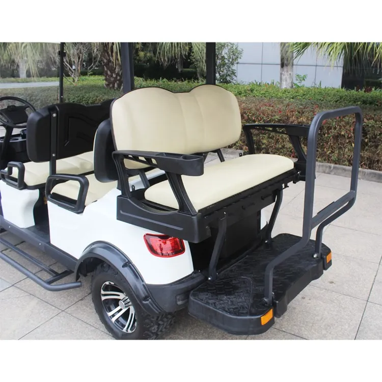 10 Inch Steel Rim Wheel Terrain Tire Electric Golf Buggy (DH-M4+2)