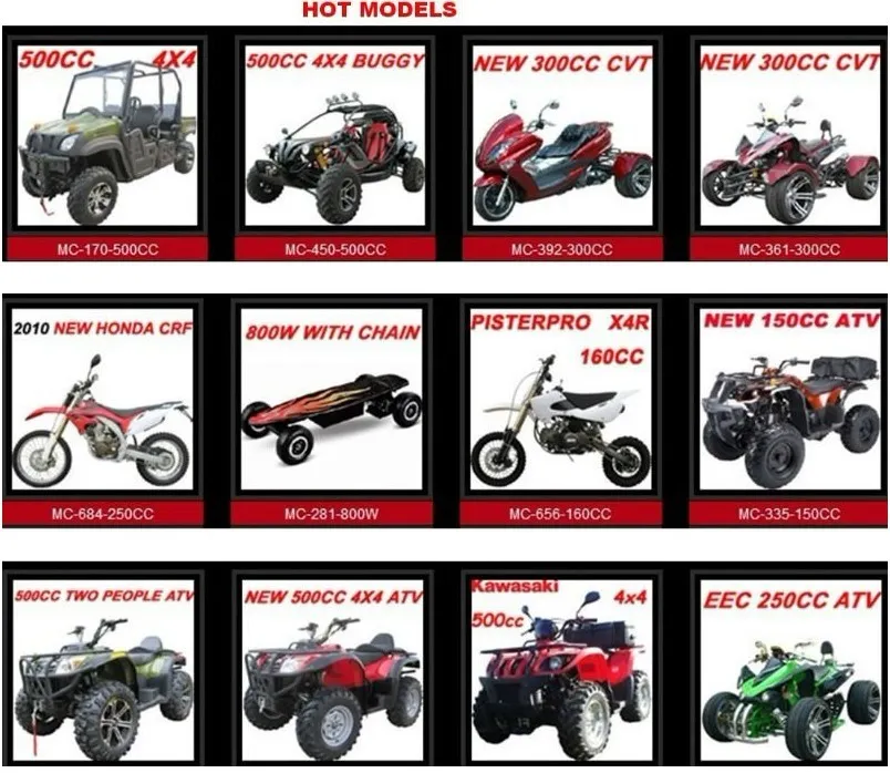 New 110cc 125cc 150cc Mini-Jeep Willys Jeep (MC-429)