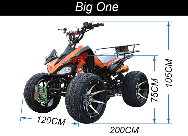 150cc 200cc 250cc Quad with Racing Sports ATV