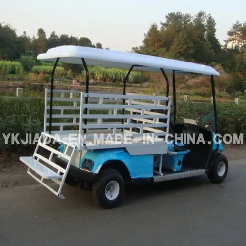 2 Seat Electric Food Kart with Cargo Truck (JD-GE502D)