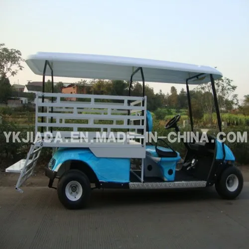 2 Seat Electric Food Kart with Cargo Truck (JD-GE502D)
