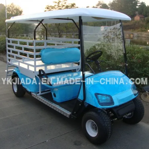 2 Seat Electric Food Kart with Cargo Truck (JD-GE502D)