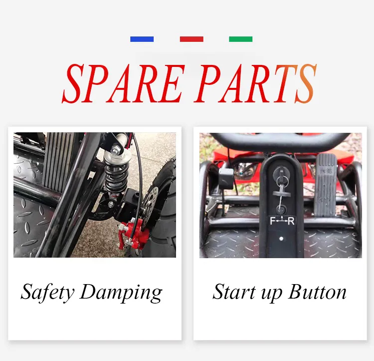 2020 Latest Products 4 Wheels Outdoor Electric Go Kart Kids