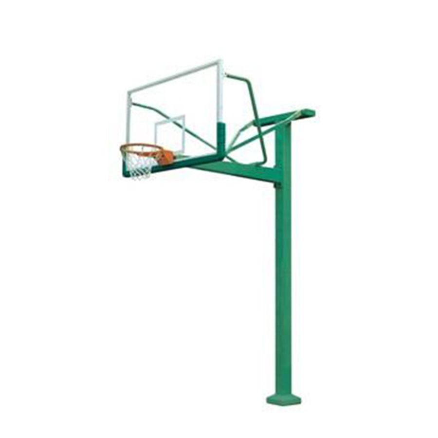 2high Quality Tempered Glass Basketball Board Outdoor Basketballl Hoop with High Grade Padding