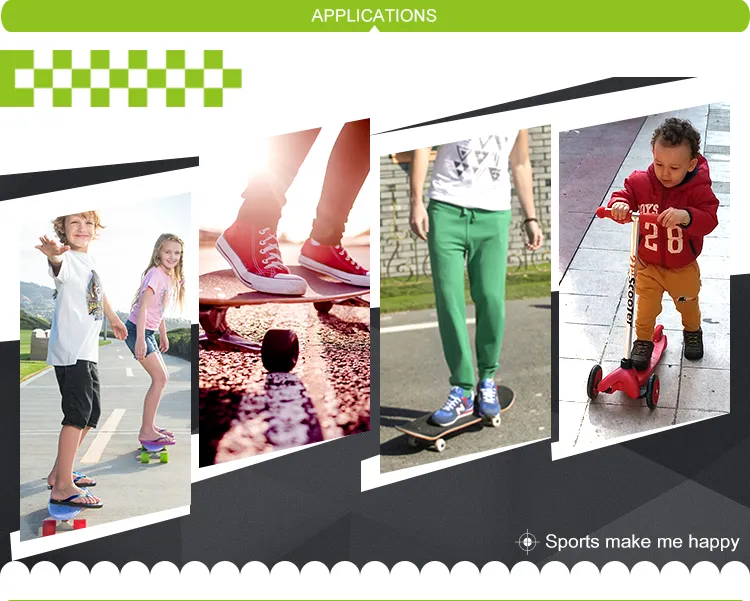 3 Wheels Kid′ S Kick Scooter with Adjustable Height, Fat Wheels