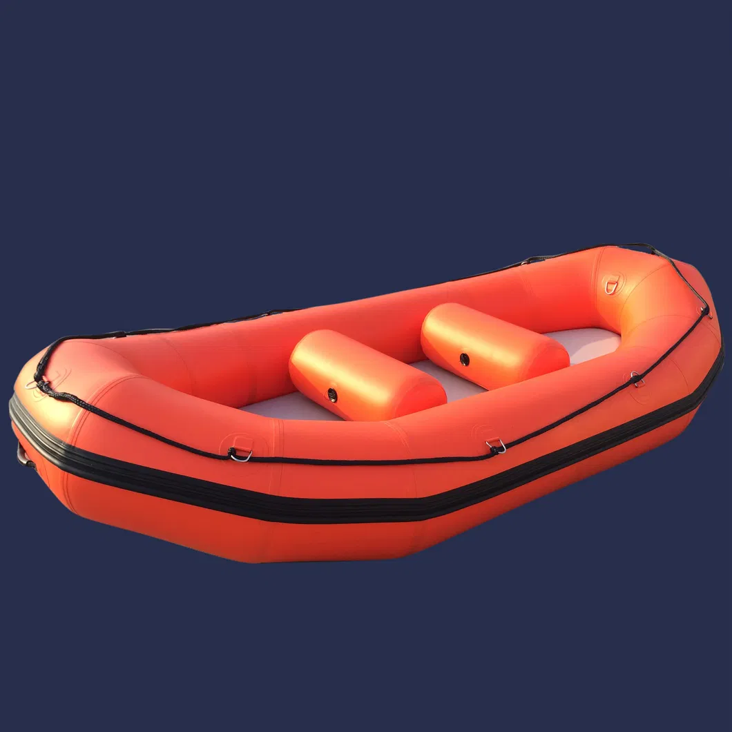 4 Persons Small Raft White River Inflatable Bateau Marchandise Stabicraft Roll Bar Boat Aluminum Trailer Rafting Boat Gtp330