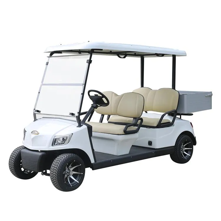 4 Seats Utility Vehicle Electric Utility Golf Car with Cargo Box (DG-M4+Cargo box)