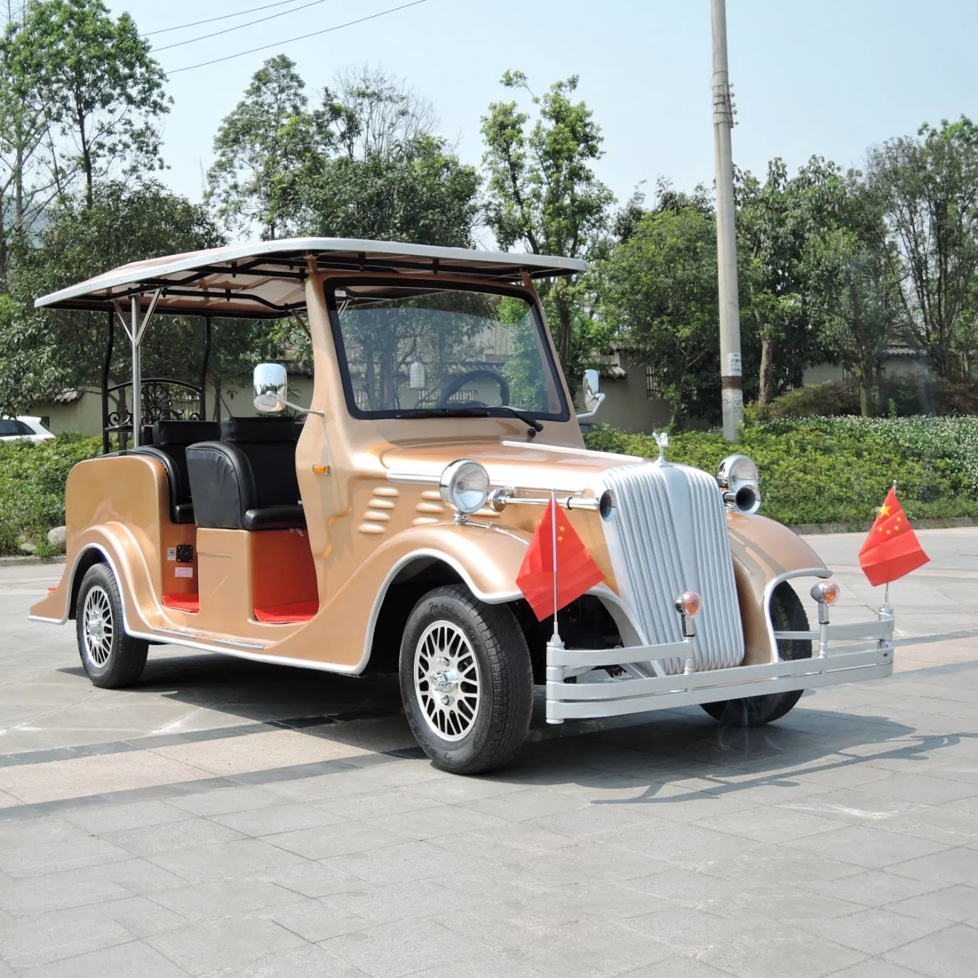 4 Wheel Drive Strong Power Lithium Battery Good Design Golf Car