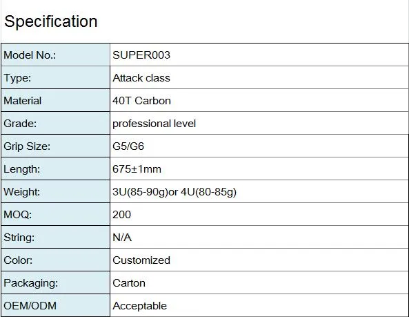 40t Graphite Badminton Racket Bat Carbon Racquets