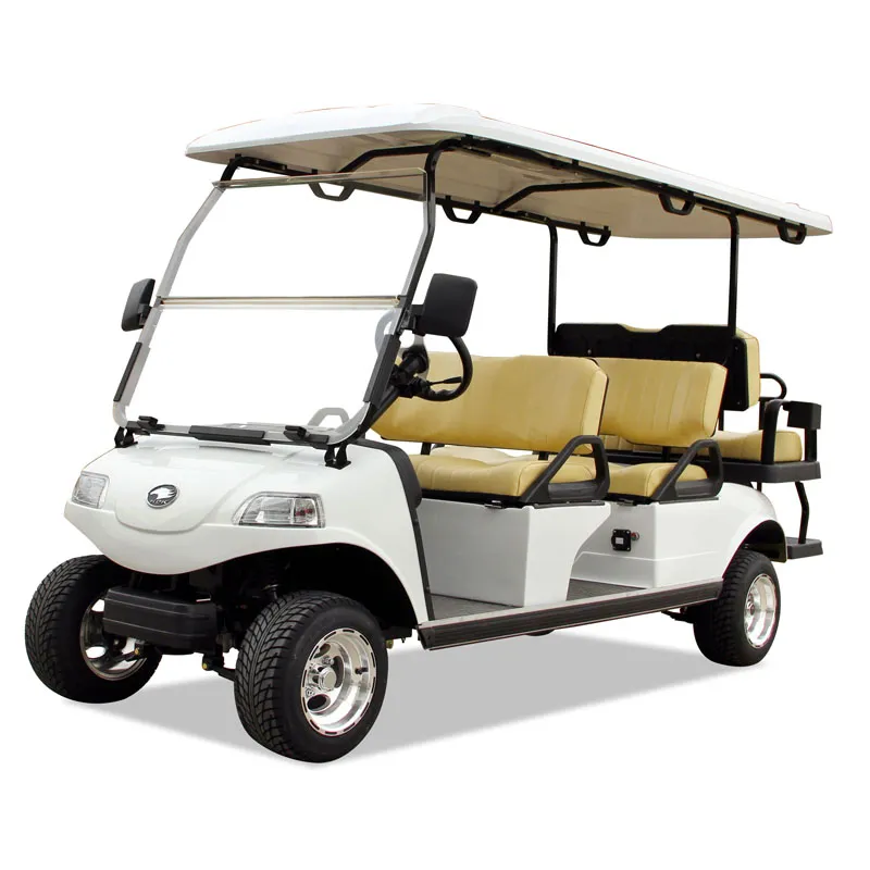 6 Seater New Model Factory Directly Golf Cart with Lithium Battery