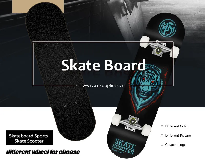 7 Layer Canadian Maple Deck 4 Wheels Surf Carving Cruiser Skateboard with G-Truck Surfskate for Adults