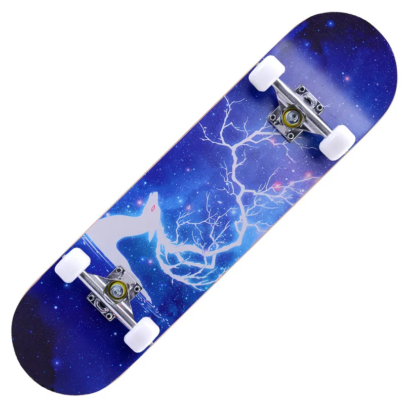 7 Layer Canadian Maple Deck 4 Wheels Surf Carving Cruiser Skateboard with G-Truck Surfskate for Adults