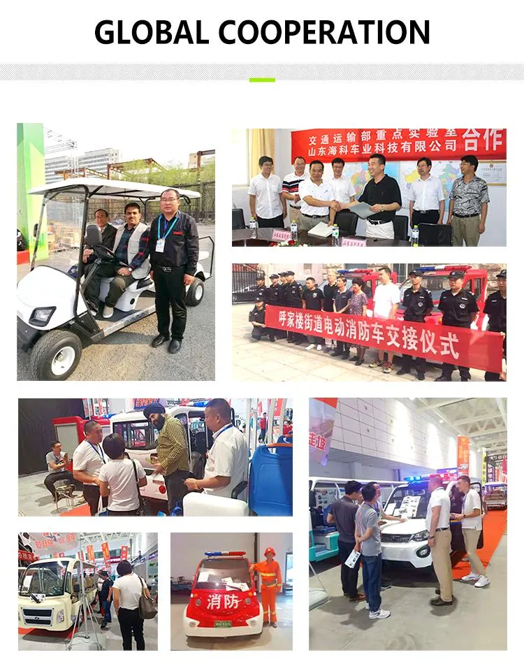 8-10h Jinhaike Container 2300*1200*1800 Shandong, China Buggy Electric Golf Cart with ISO