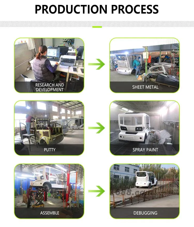 8-10h Jinhaike Container 2300*1200*1800 Shandong, China Buggy Electric Golf Cart with ISO