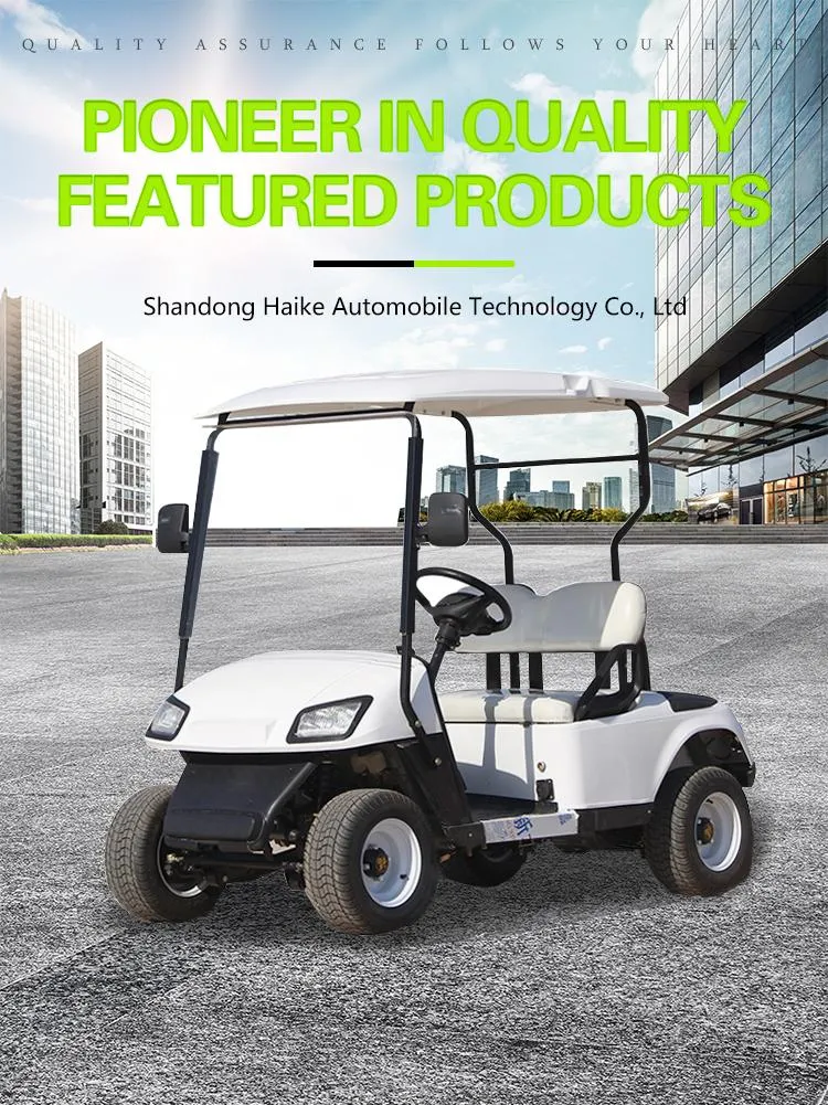 8-10h Jinhaike Container 2300*1200*1800 Shandong, China Buggy Electric Golf Cart with ISO