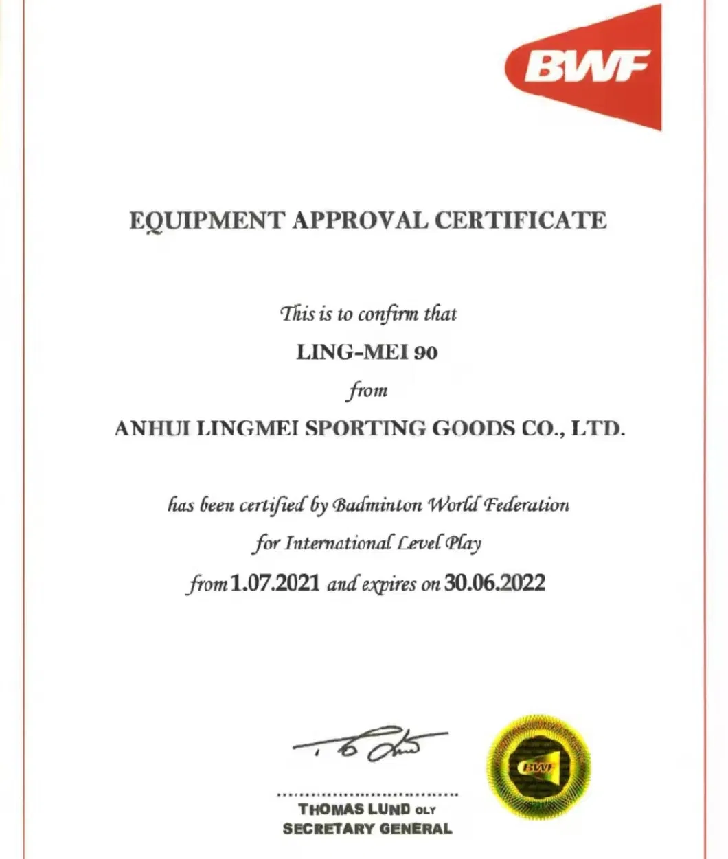 Aeroplane Black Eg1130 Quality Class a Goose Feather Badminton Shuttlecock