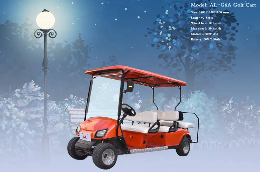 Al-Gc 4 Wheel Golf Cart China Golf Cart for Sale