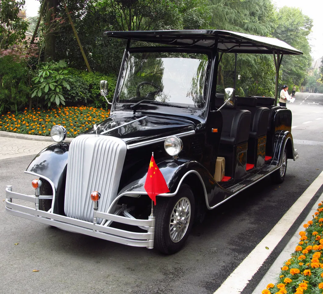 All Aluminum Alloy Floor Sightseeing Club Buggy Long Durability Electric Golf Car with Windshield