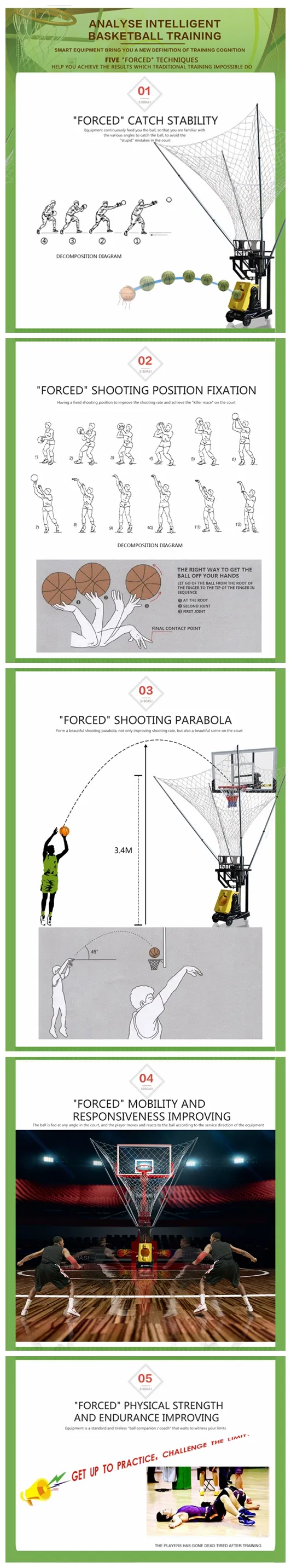 Basketball Shooter Gun Training Equipment (S6829)