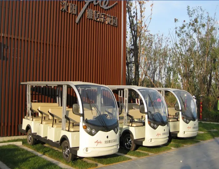 Battery Power 14 Seater Sightseeing Car