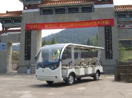 Battery Power 14 Seater Sightseeing Car