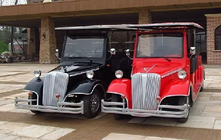 Battery Power 8 Person Electric Classic Bus