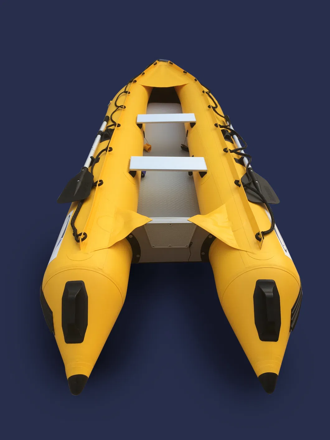 Boat Fiberglass with Motor and Trailer Catamaran 4.2m Commercial Yacht Boat Gtk420 Goethe 4.2 Meter Bateau Militaire a Vendre