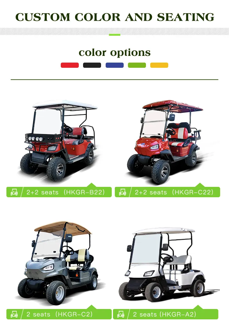 Buggy/Golf Carts Shandong, China E Z Go Cart with CE Hkgr-C2