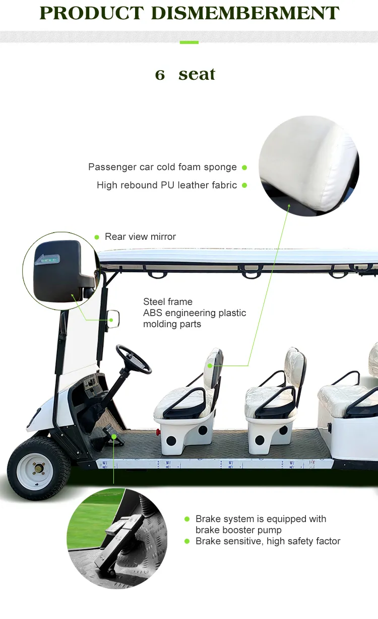 Can Be Cutomized Haike for Sale Golf Cart with CE Hkgr-A42