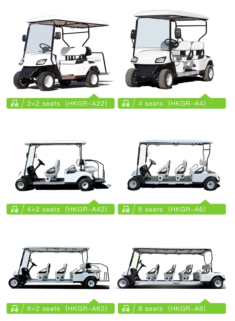 Can Be Cutomized Haike for Sale Golf Cart with CE Hkgr-A42