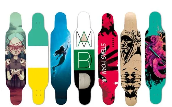 Canadian Longboard High Quality Skateboard Maple Long Board From Factory