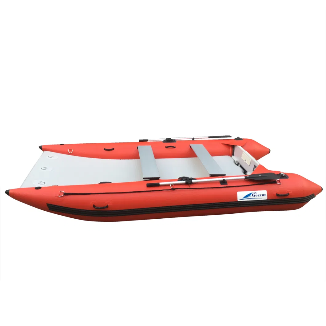 Catamaran Gtmc365 Passangar Cano Pneumatique Orca Hypalon PVC Akik Yaman Patak Yatch Luxury Boat Yacht Goboat Raft River Rafting