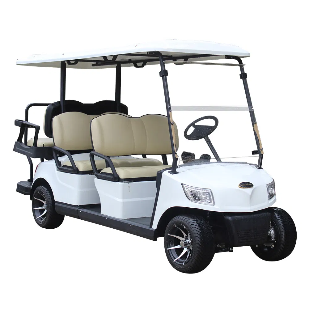 CE Approved Marshell 6 Seater Electric Lifted Golf Car Golf Buggy off Road Electric Golf Cart (DG-M4+2)