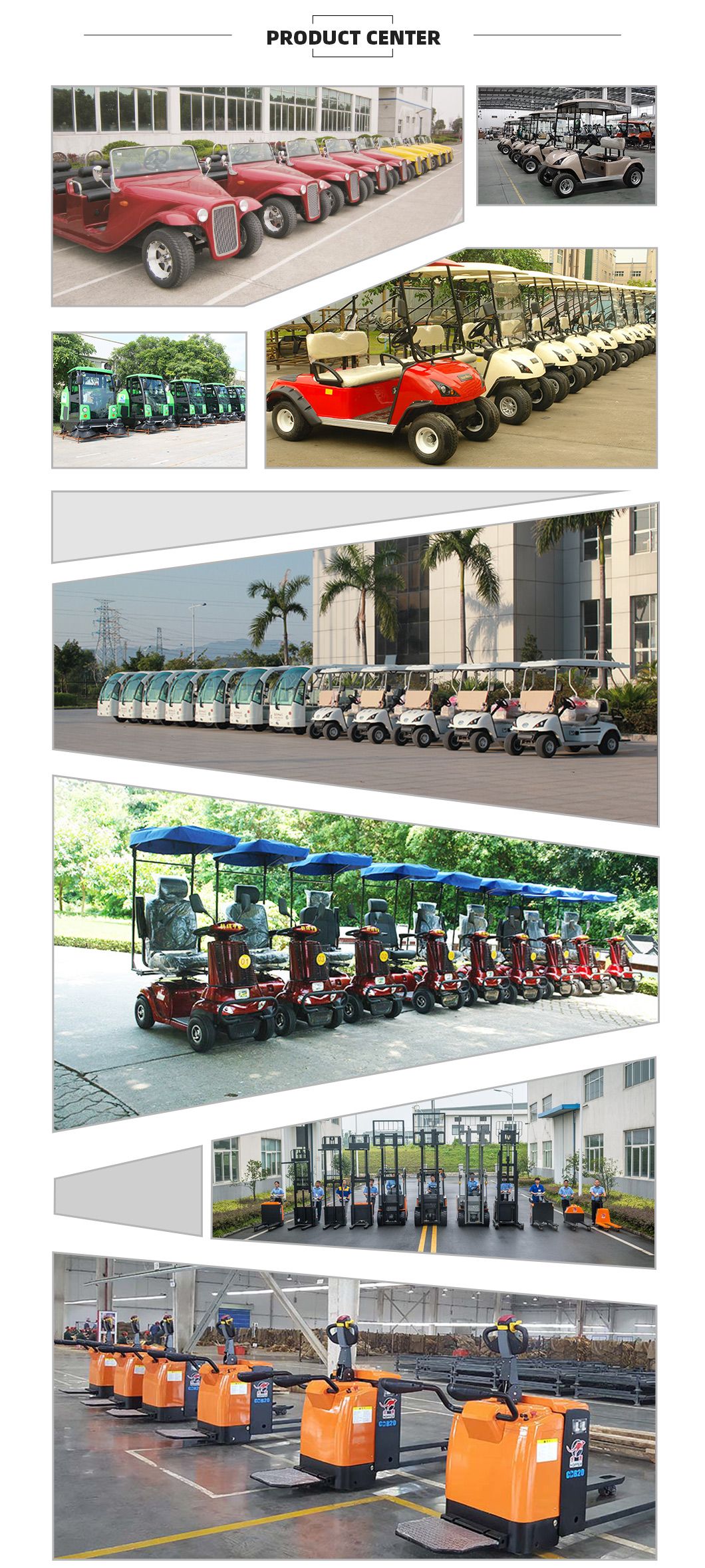 CE Approved Utility Vehicle 48V Electric Utility Golf Car with Two Seats (DG-M2 + Cargo box)