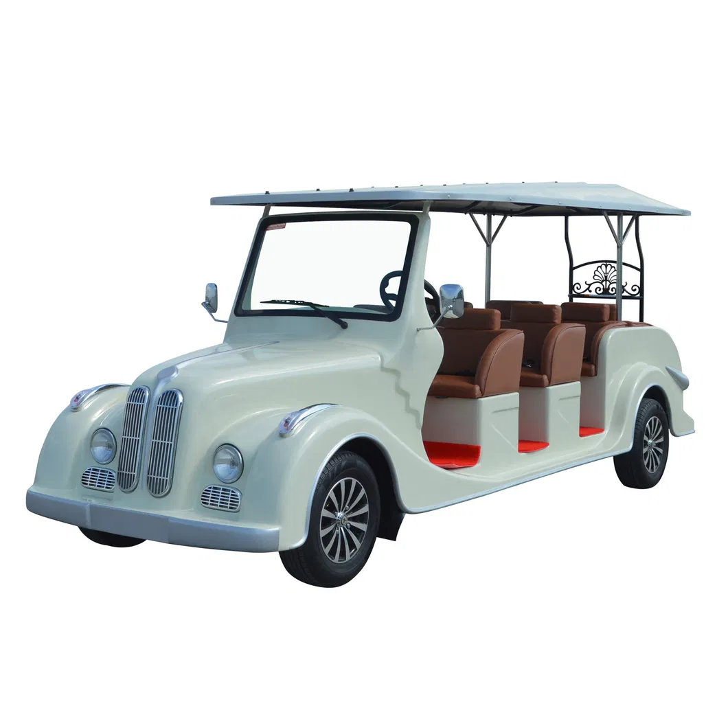 Competitive Price Good Design Sightseeing Club Electric Classic Car with Windshield for Golf Course