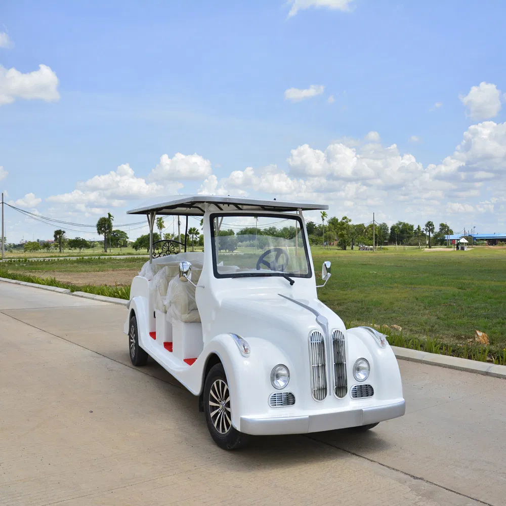 Competitive Price Good Design Sightseeing Club Electric Classic Car with Windshield for Golf Course