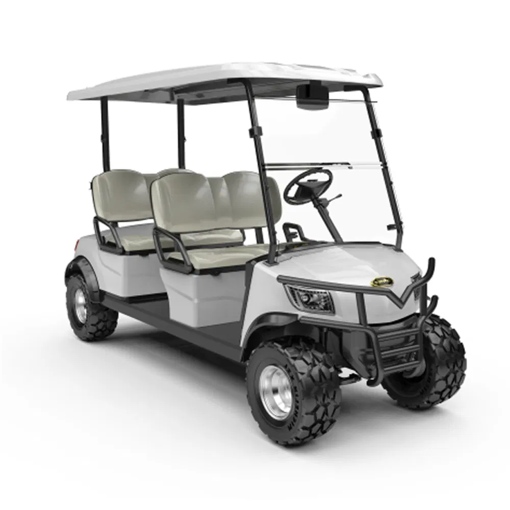 Competitive Price Marshell 4 Seater Mini Electric Golf Car Battery Powered Golf Cart (DH-M4)