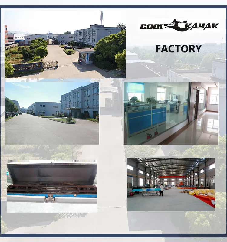 Coolkayak 13FT Single Fishing Kayak Wholesale River Lake Kayaks Boat