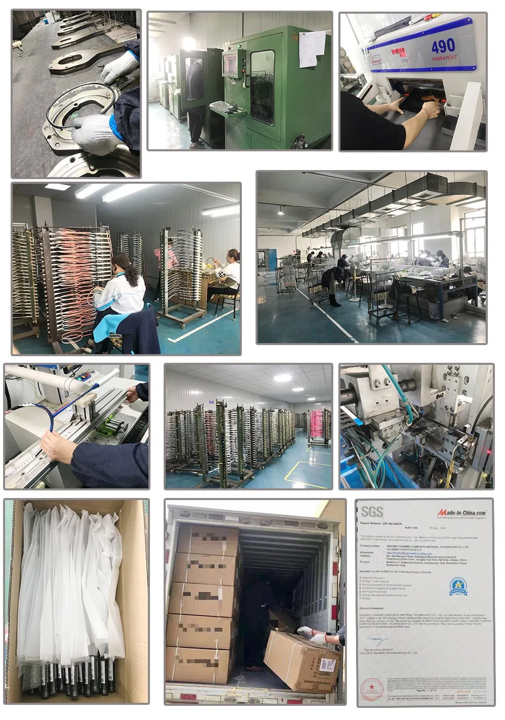 Customized 100% Full Carbon Fiber Professional Badminton Rackets Racquets