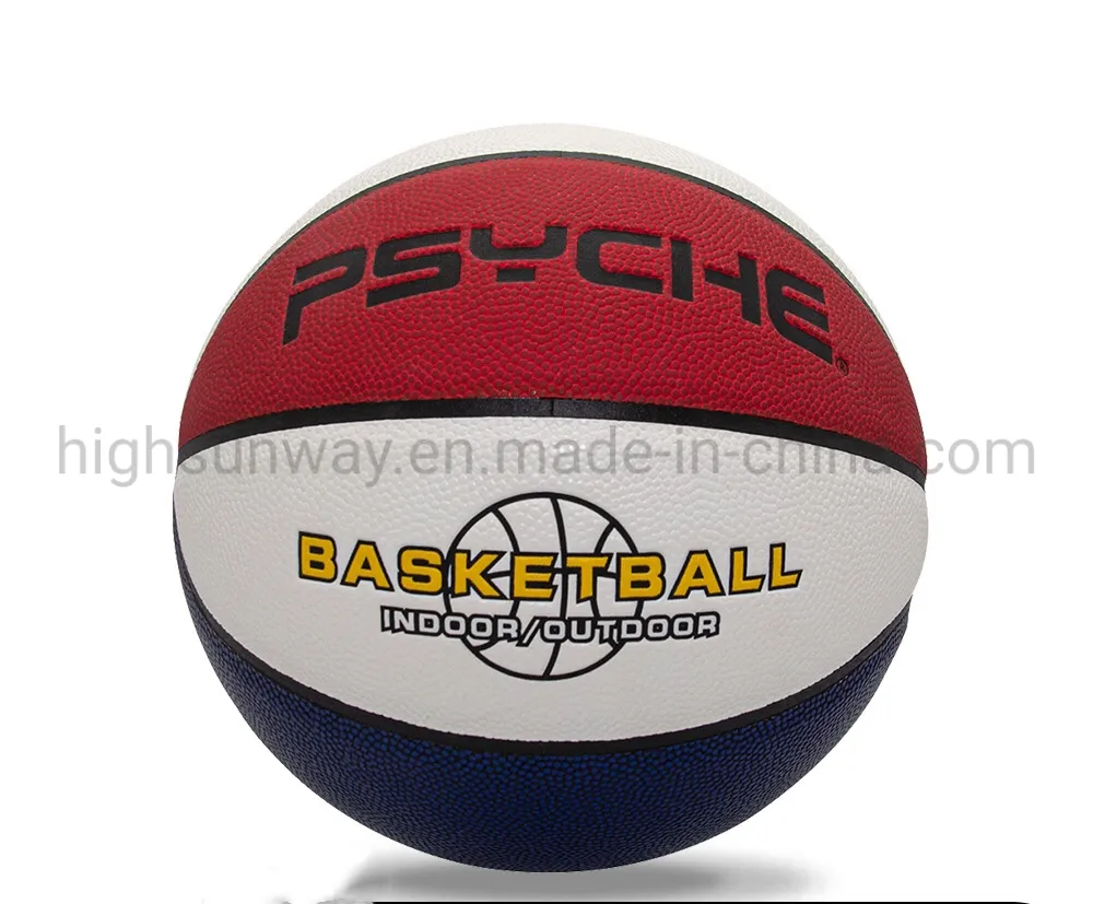 Customized Offficial Size3/5/7 Inflatable Kids Indoor Outdoor Rubber Basketball