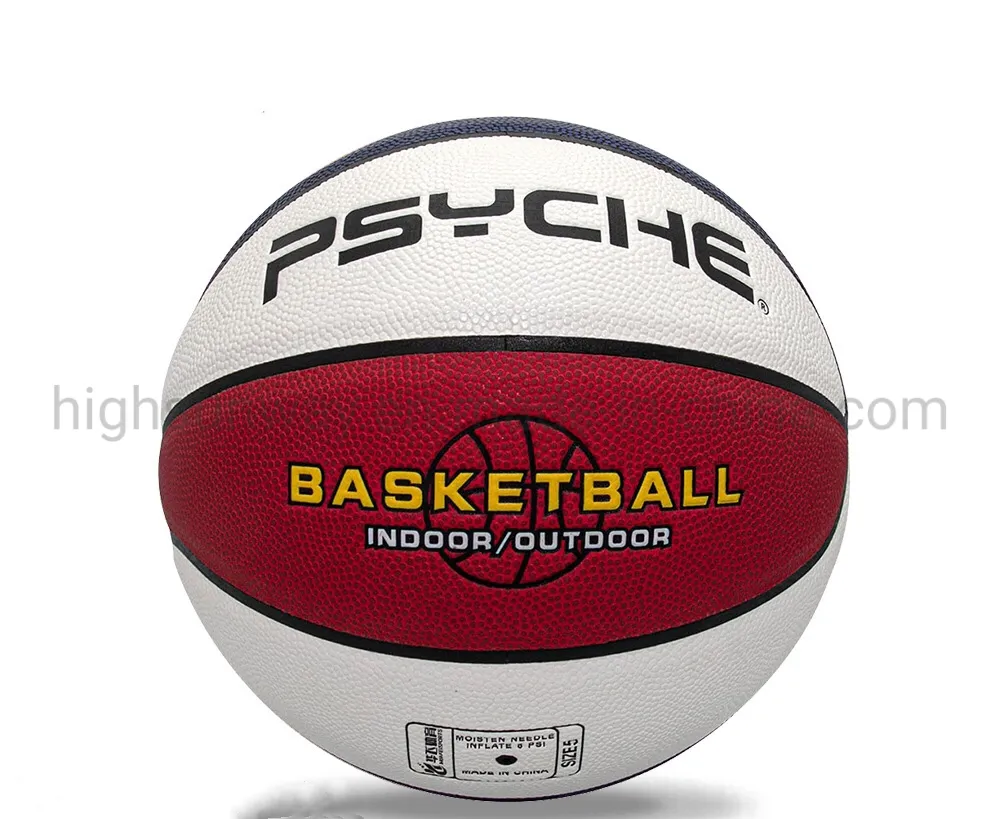 Customized Offficial Size3/5/7 Inflatable Kids Indoor Outdoor Rubber Basketball