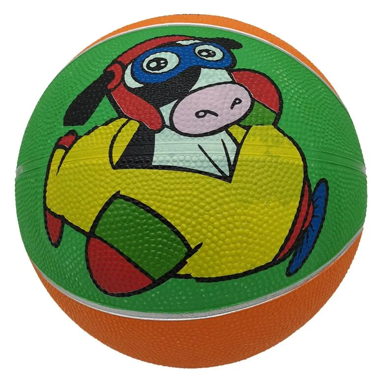 Customized Offficial Size3/5/7 Inflatable Kids Indoor Outdoor Rubber Basketball