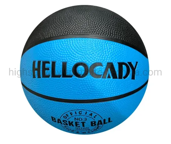 Customized Offficial Size3/5/7 Inflatable Kids Indoor Outdoor Rubber Basketball