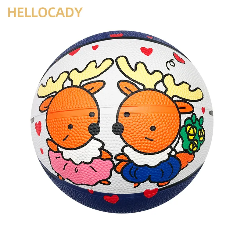 Customized Size3/5/7 Inflatable Kids Wholesale Cheap Toy Colorful Basketball