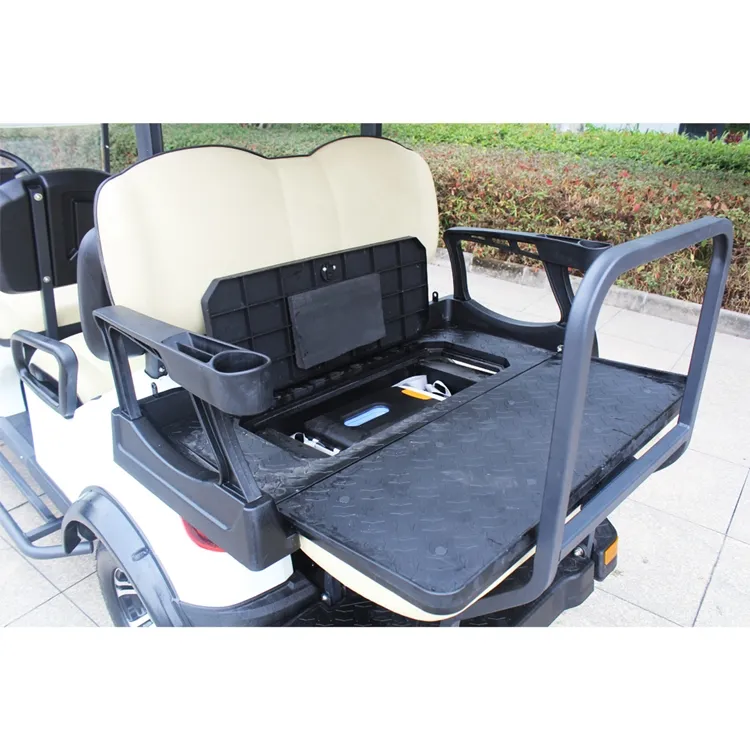 Easy Operation Vehicle Low Speed Electric Golf Car (DH-M4+2)