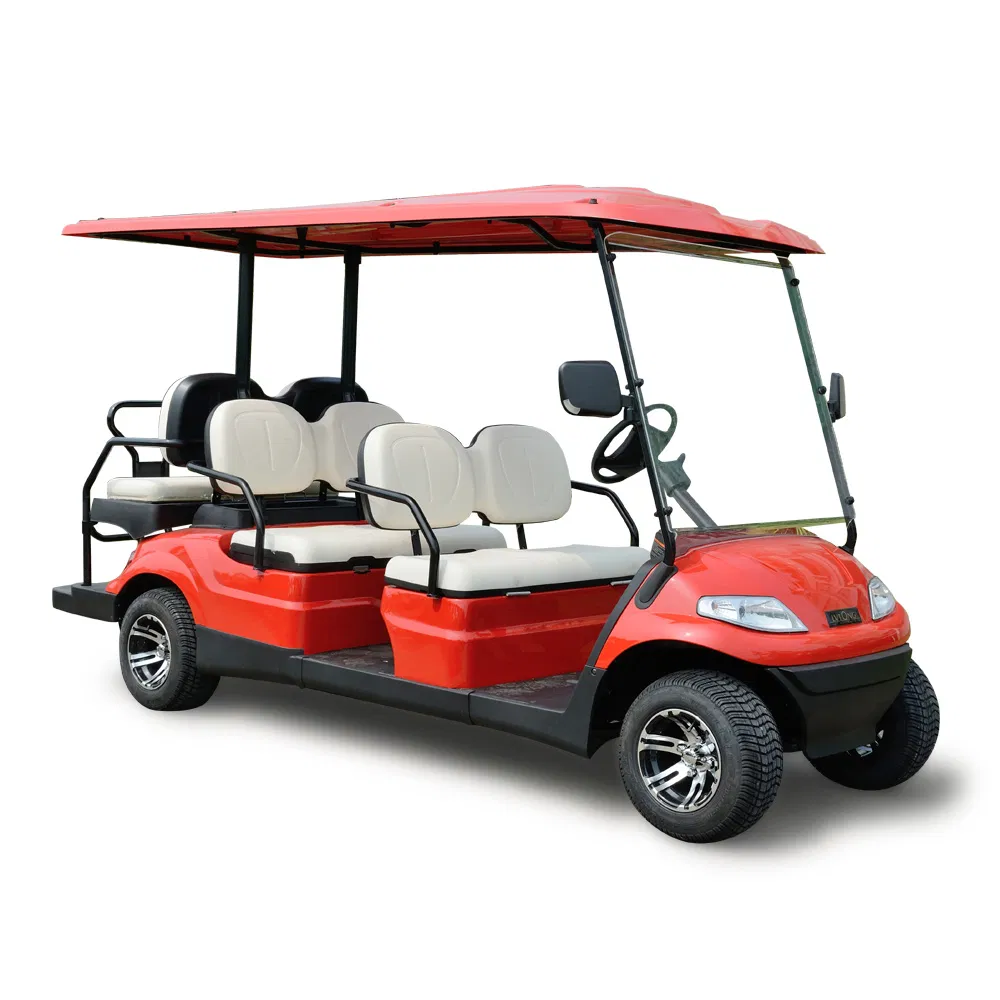 Electric Sightseeing Bus New 2 Seaters Battery Golf Vehicle (Lt-A627. H8G)