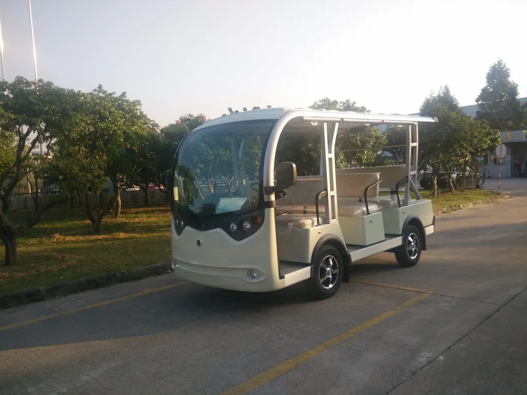 Electric Vehicle Electric Golf Shuttle 8 Seats Tour Bus Lt-S8 for Sale