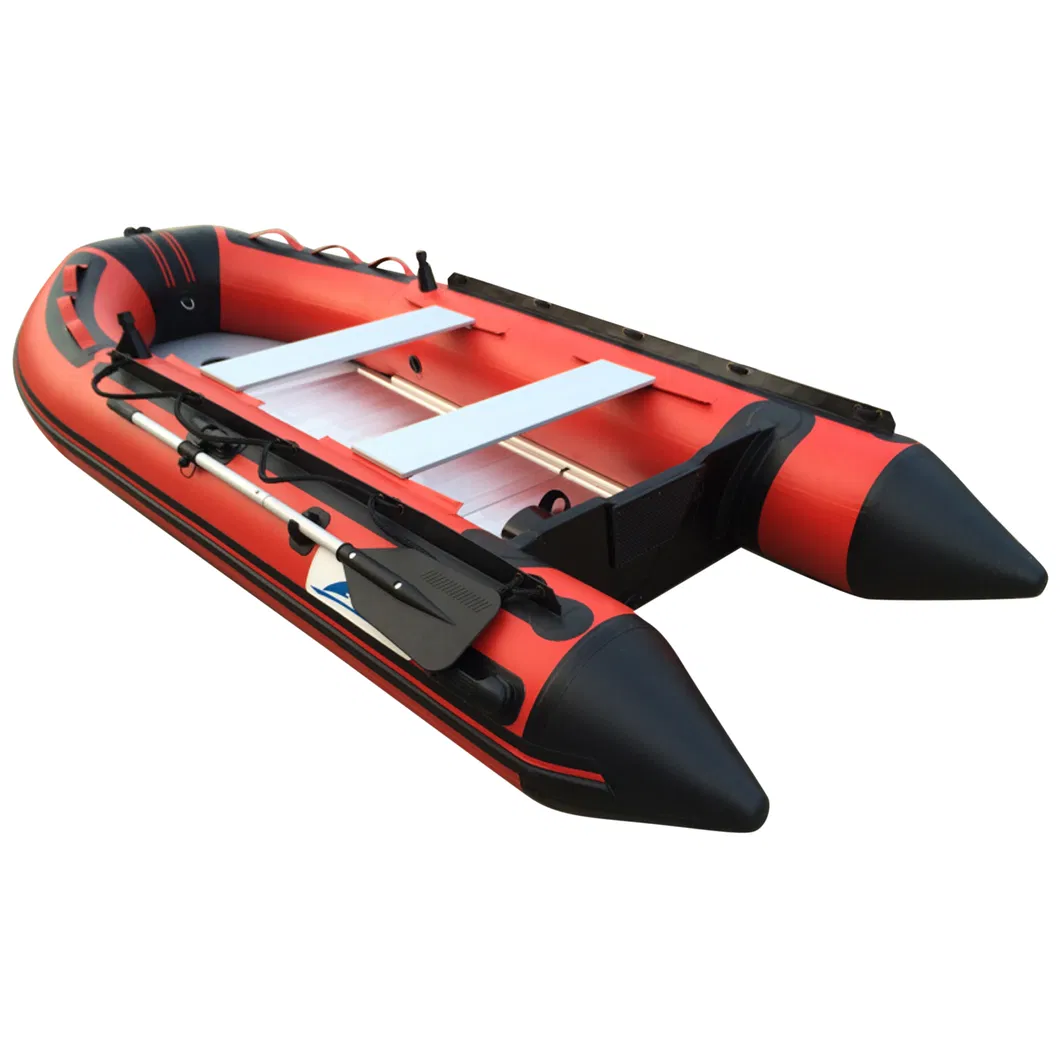 Gts330 Bateau Semi Rigide Thundercat Boat Kano 3.3m Rib Boats Aluminum Fishing Outboard Motor Rafting Sport Inflatable Boat for Sale