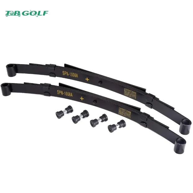 Heavy Duty Rear Leaf Spring Set for Ezgo TXT Golf Carts 1994+ 74135-G01 & 74207-G01