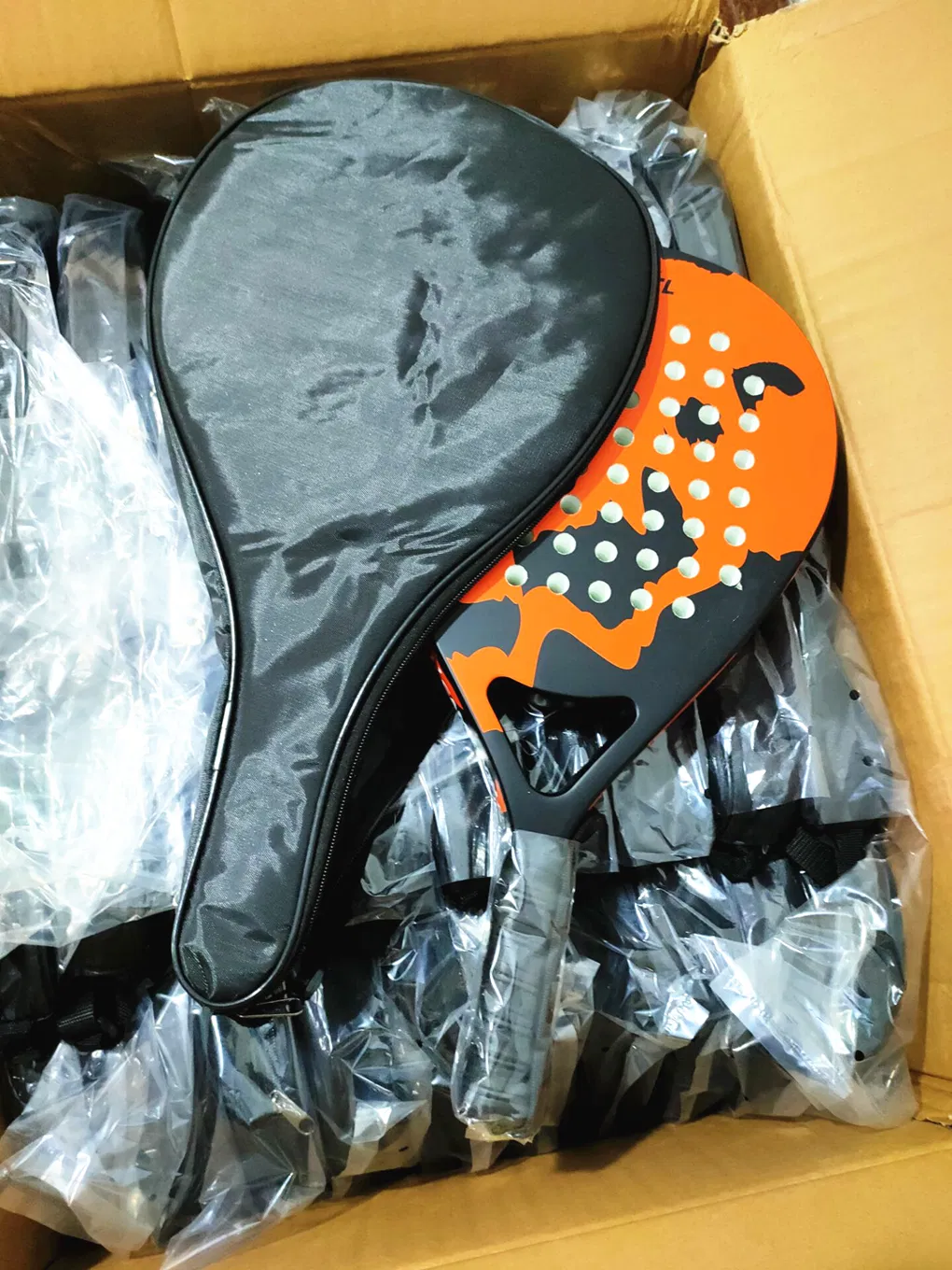 Hefei Youngman 3K 12K 18K Padel Rackets PRO Carbon Fiber EVA Foam Beach Paddle Tennis Paddleball Racket